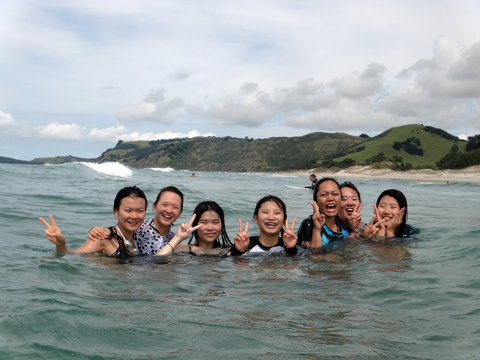 Pakiri Beach Swimming