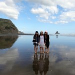 Karekare Beach At Low Tide