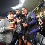 With Non-Playing All Blacks Lima Sopoaga and Israel Dagg