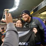 With Non-Playing All Black Tawera Kerr Barlow