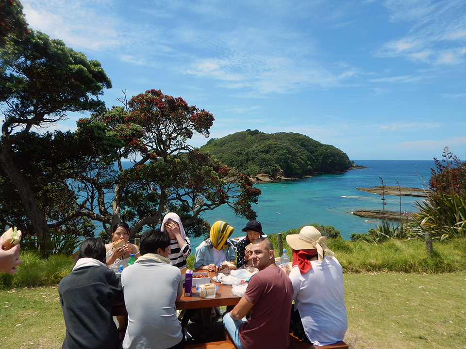 Picnic lunch, Goat Island