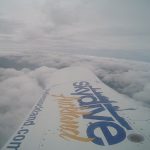 Heading into the sky