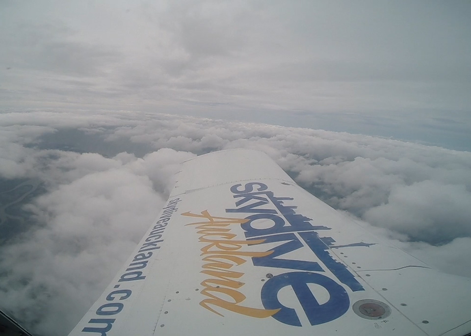 Heading into the sky