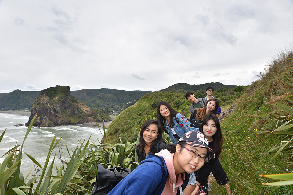 On the track to The Gap, Piha