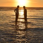 Bethell's Beach at Sunset