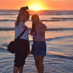 Bethell's Beach at Sunset