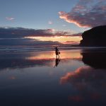 Bethell's Beach after Sunset