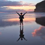 Bethell's Beach after Sunset