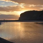 Bethell's Beach at Sunset